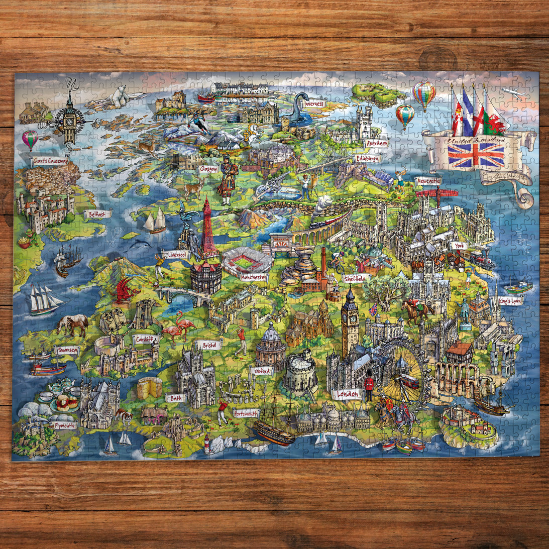 gibsons-beautiful-britain-1000-teile-puzzle-england image 2
