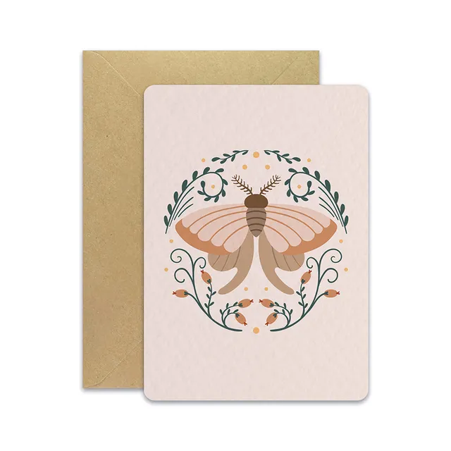 maison-joliette-boho-butterfly-2-postkarte-schmetterling-10-5x14-8 image 1