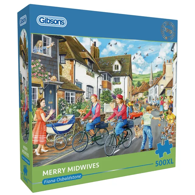 gibsons-merry-midwives-puzzle-500-xl-extra-gro-e-teile image 1