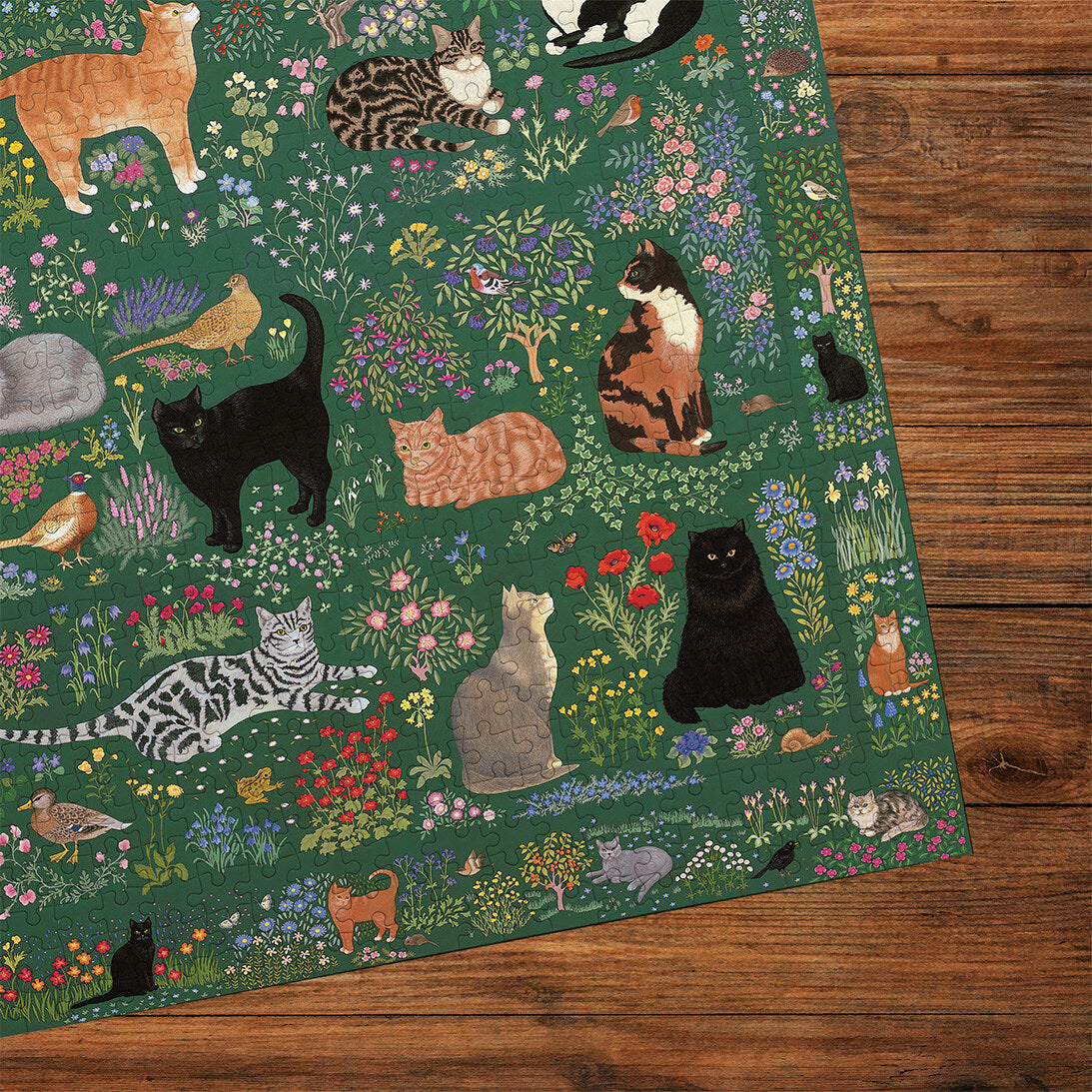 gibsons-tapestry-garden-puzzle-1000-teile-katzen image 3