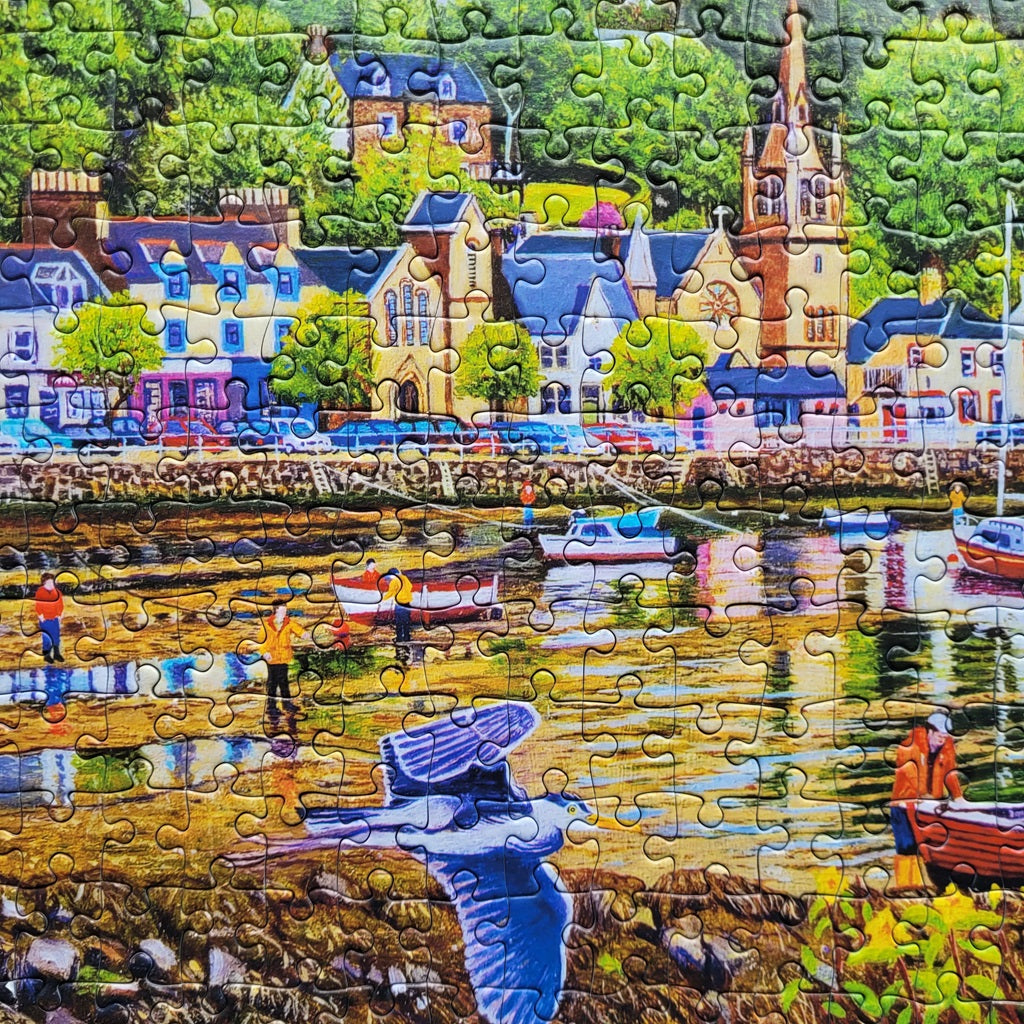 gibsons-low-tide-at-tobermory-636-teile-panorama-puzzle image 3