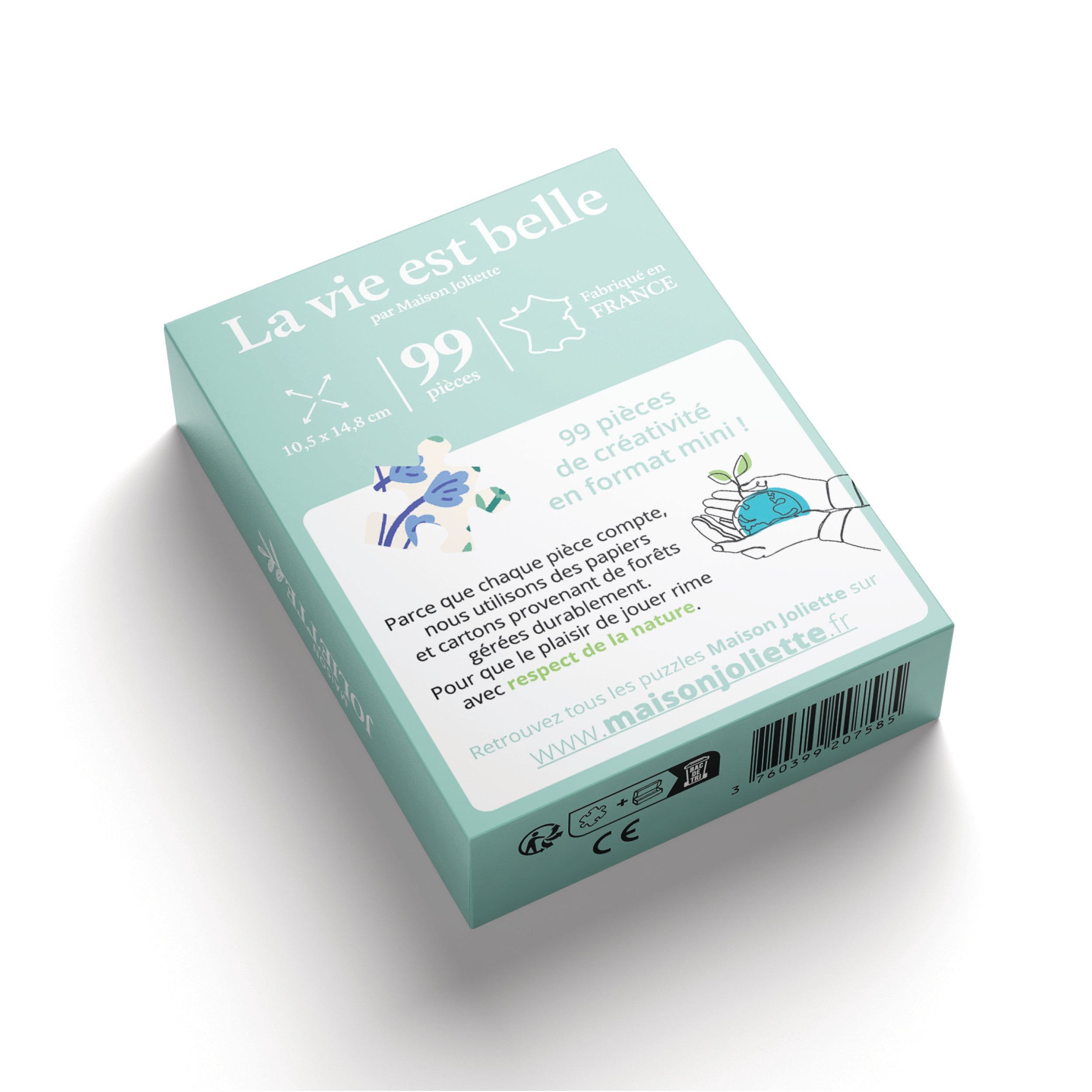 maison-joliette-puzzles-la-vie-est-belle-mini-puzzle-99-teile image 8