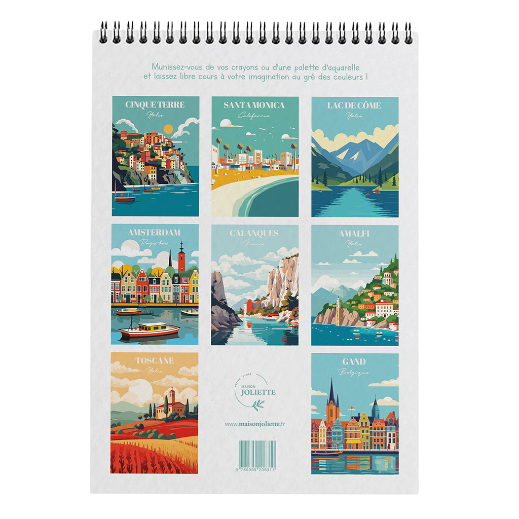 maison-joliette-voyage-voyage-malbuch-a4-mit-8-motiven image 3