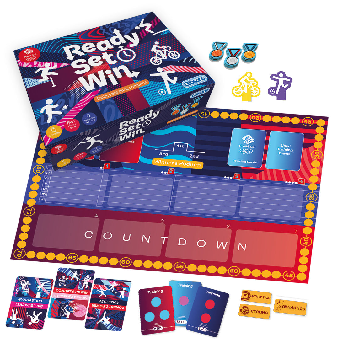 gibsons-team-gb-ready-set-win-brettspiel-sportspiel image 1