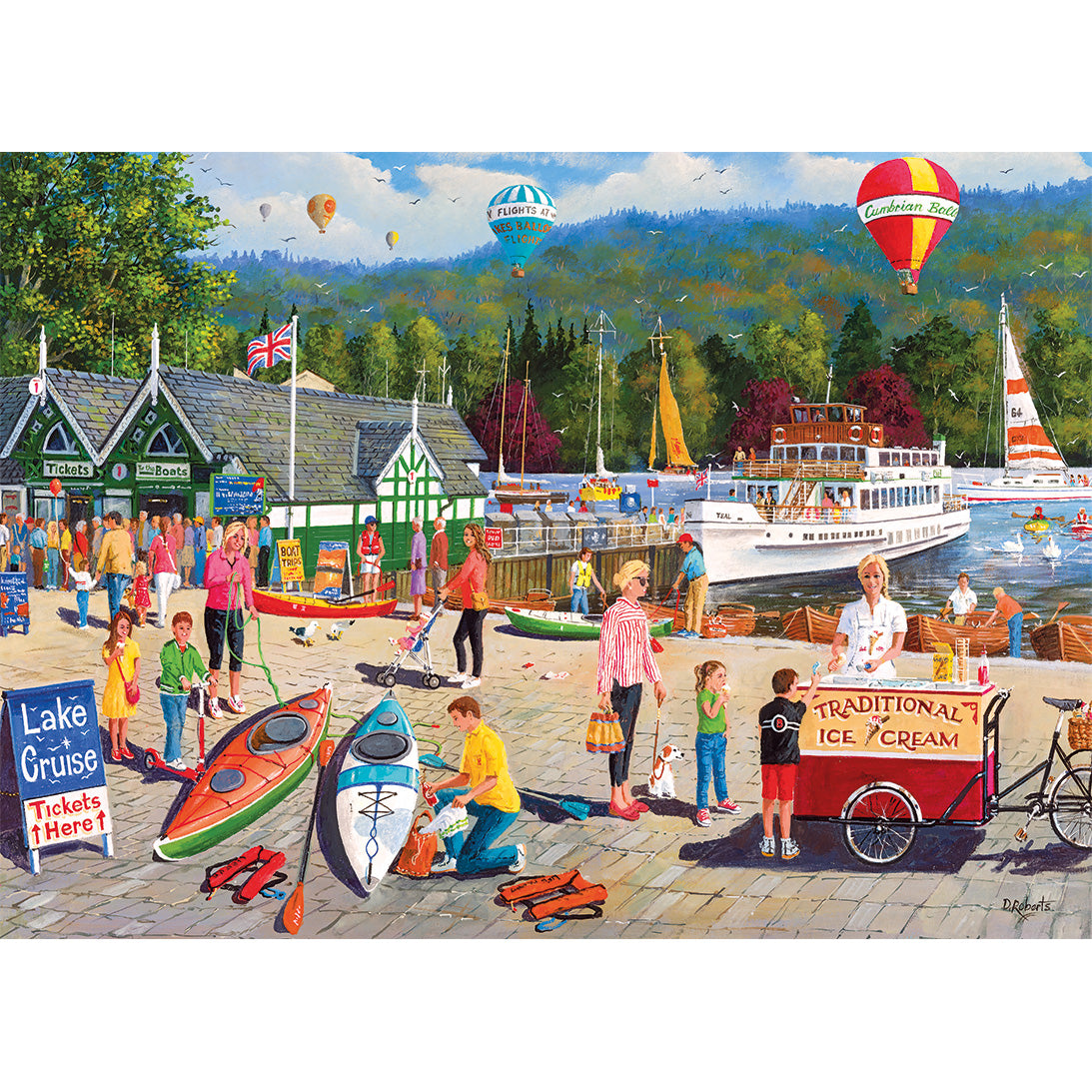 gibsons-traditional-lake-windermere-puzzle-1000-teile-see image 8