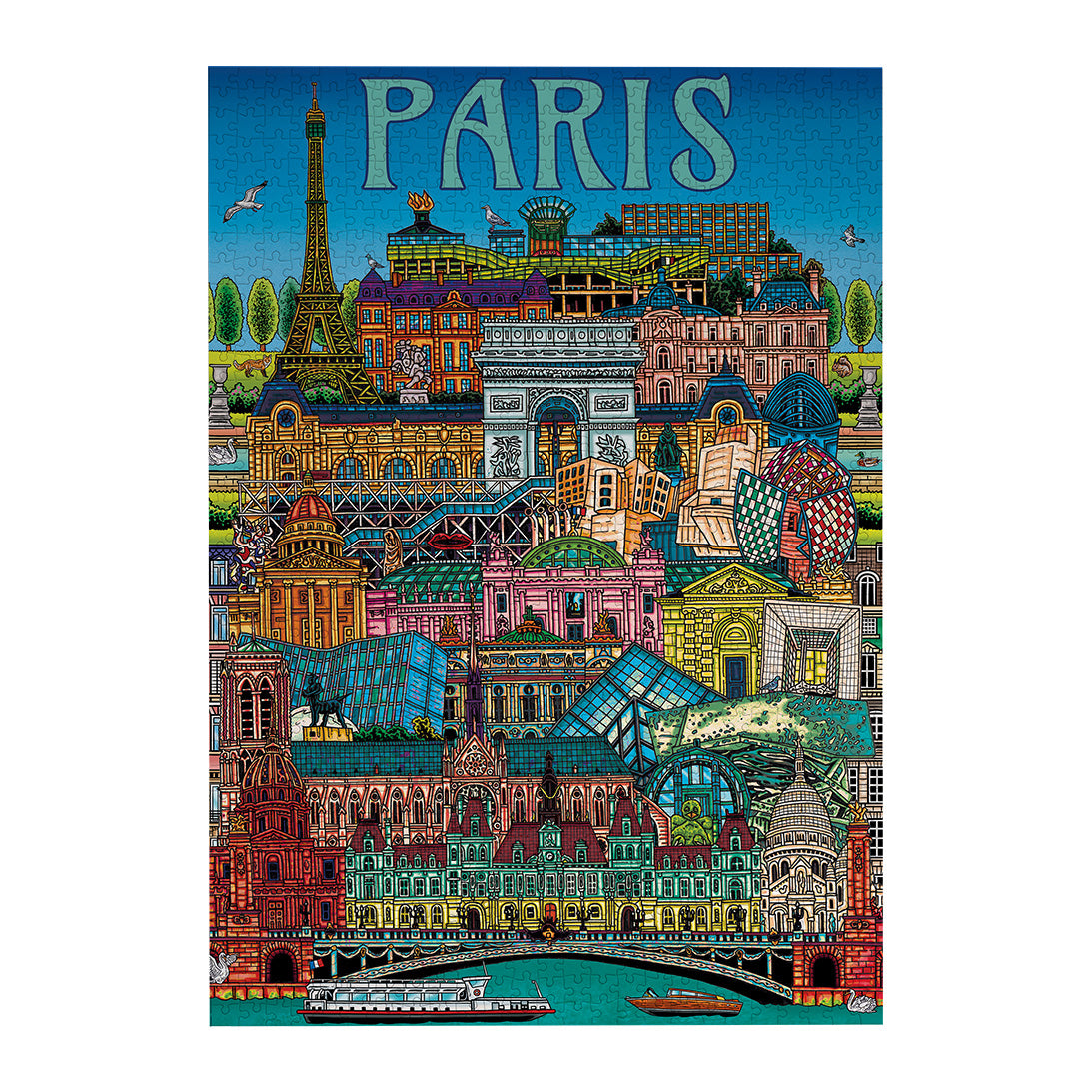 gibsons-paris-cityscape-puzzle-500-teile-frankreich image 8