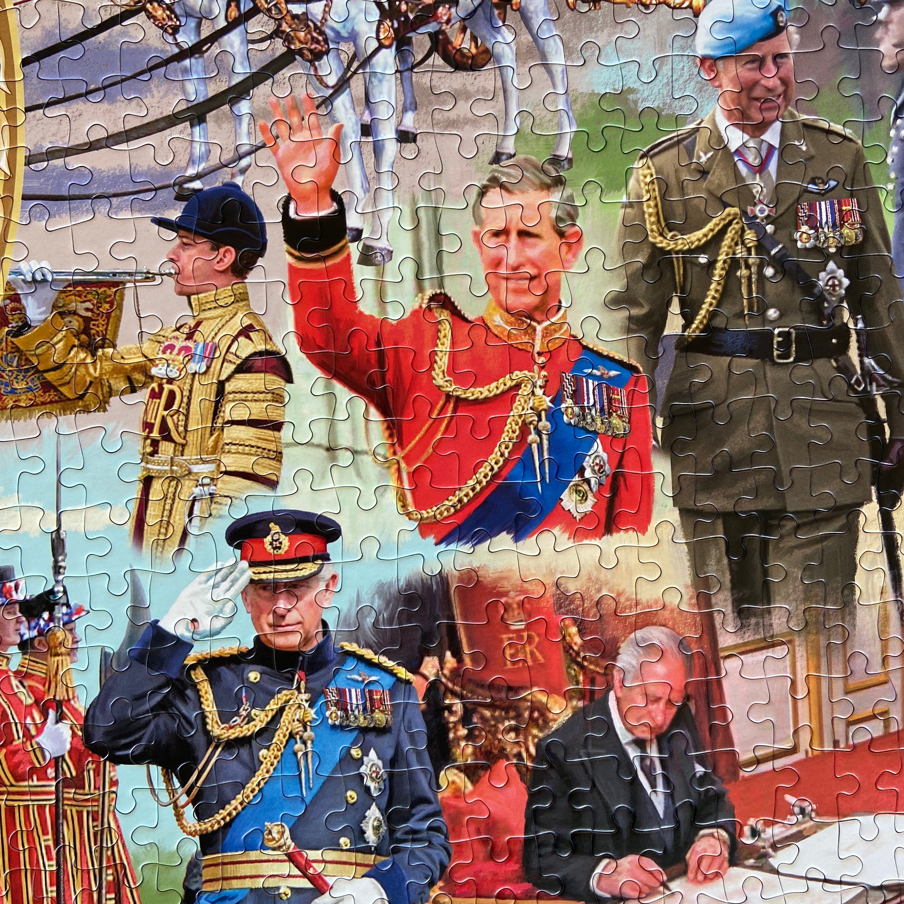 gibsons-coronation-of-a-king-puzzle-1000-teile-royal image 2