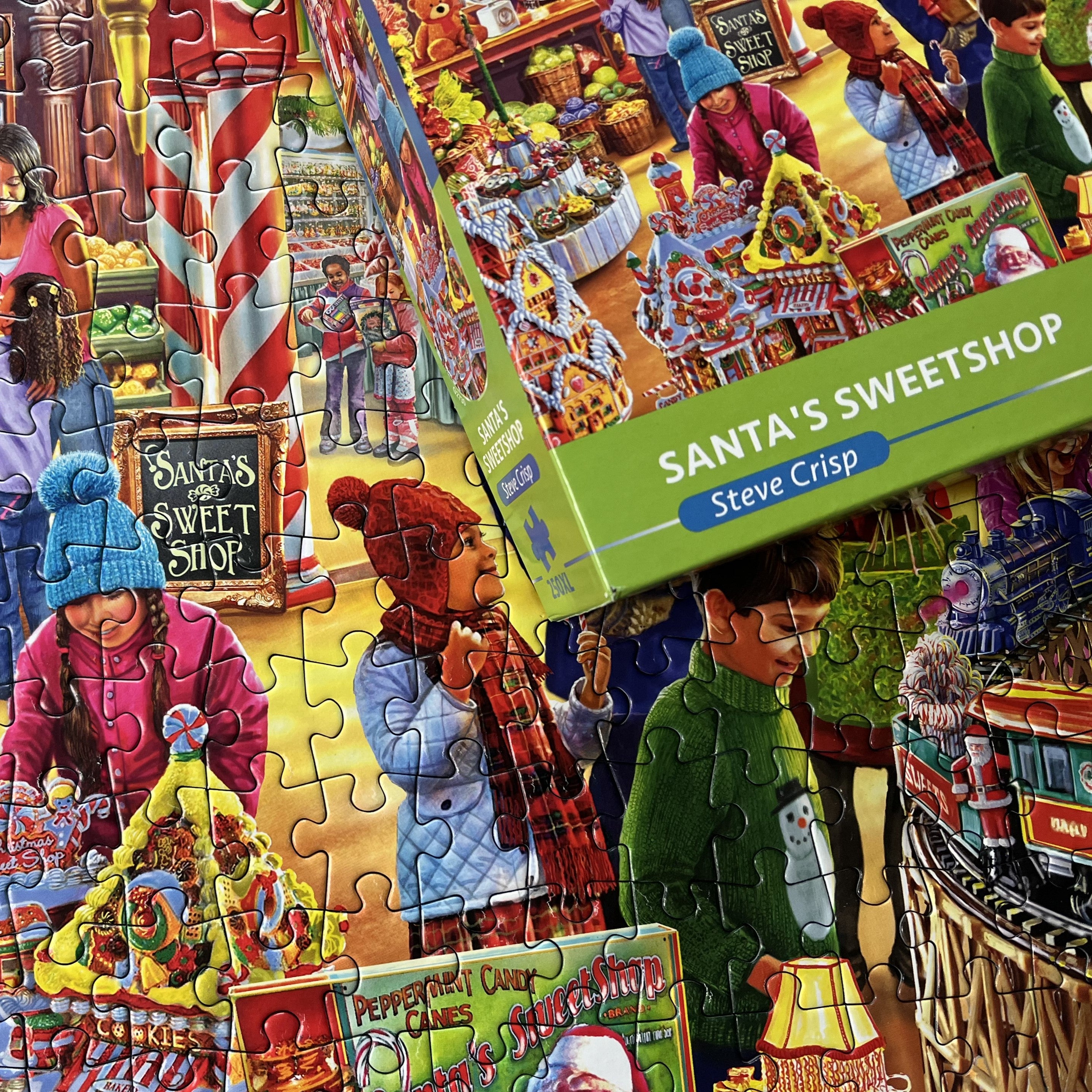 gibsons-santa-s-sweetshop-puzzle-250-xl-teile-weihnachten image 6