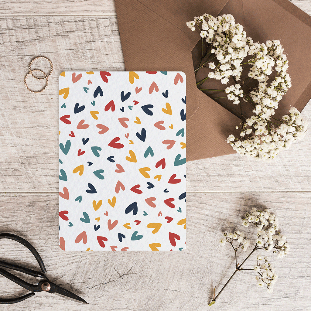 maison-joliette-minis-coeurs-postkarte-ohne-umschlag-herzen image 7