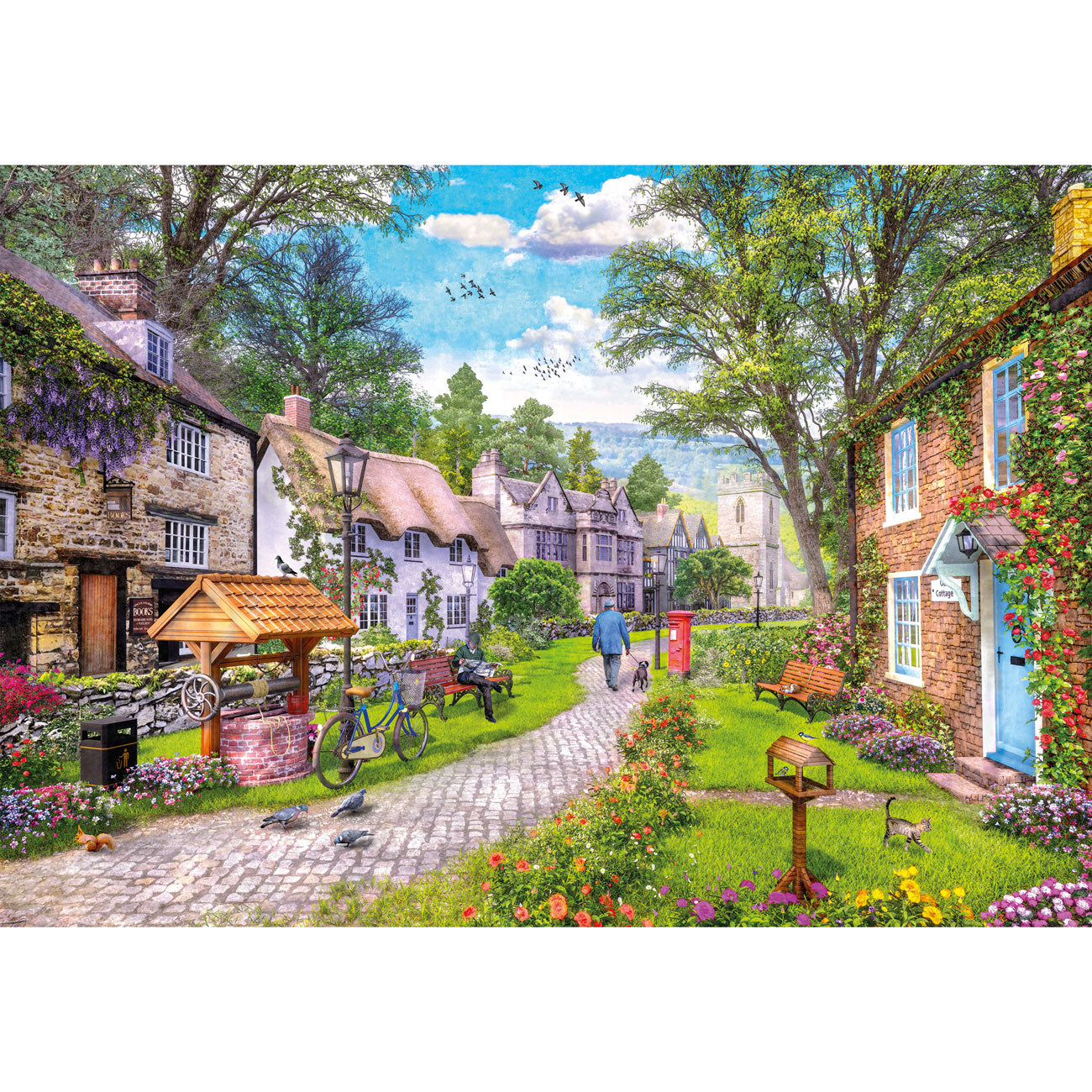 gibsons-a-tranquil-moment-puzzle-500-teile-dorf image 8