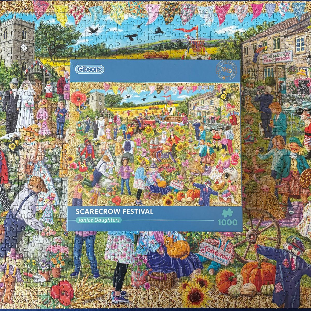gibsons-scarecrow-festival-1000-teile-puzzle-herbst image 8