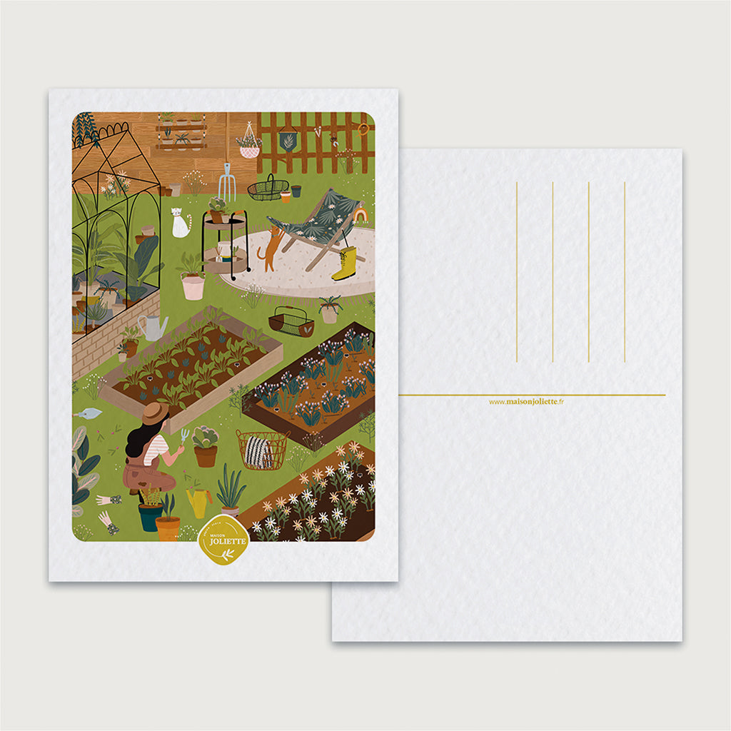 maison-joliette-cartes-postales-jardin-secret-postkarte-umschlag image 5
