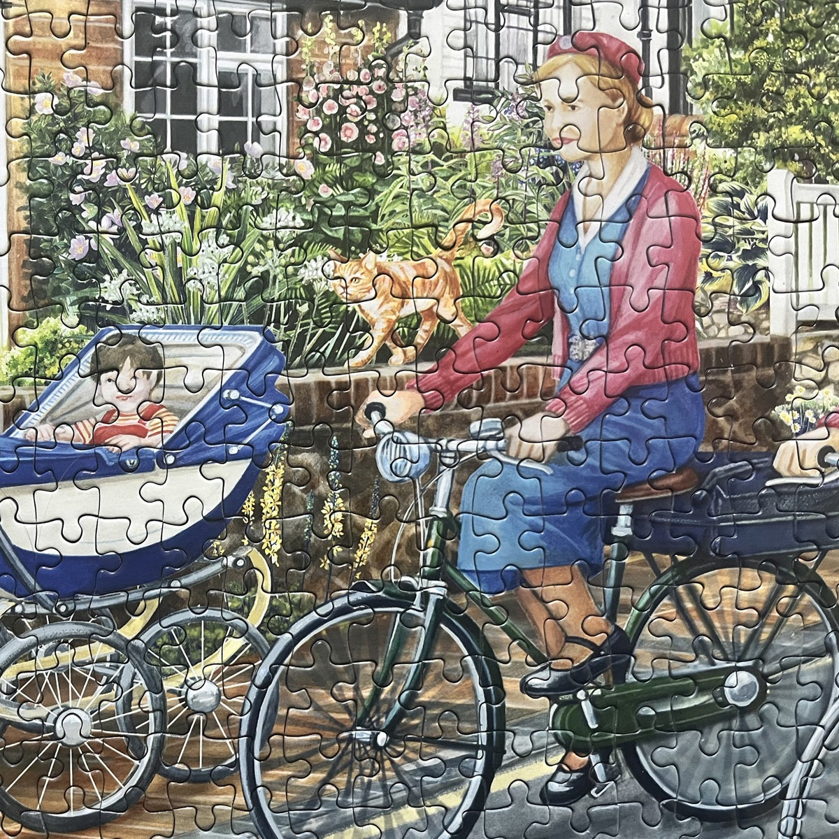 gibsons-merry-midwives-puzzle-1000-teile-dorf-nostalgie image 3