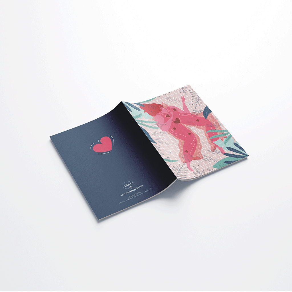 maison-joliette-petit-carnet-tout-ira-bien-notizbuch-a6-liniert image 2
