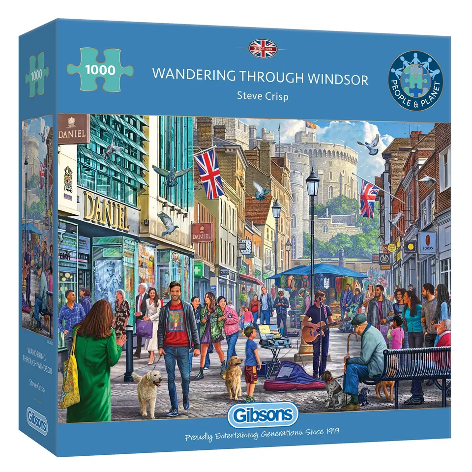 gibsons-wandering-through-windsor-puzzle-1000-teile-schloss image 1