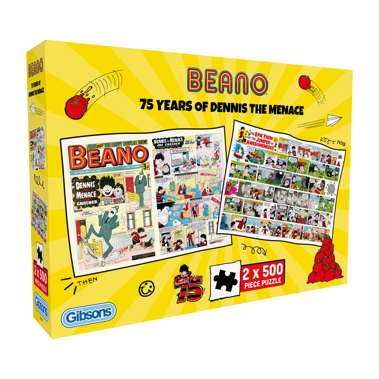 gibsons-75-years-dennis-the-menace-puzzle-2x500-comic image 1
