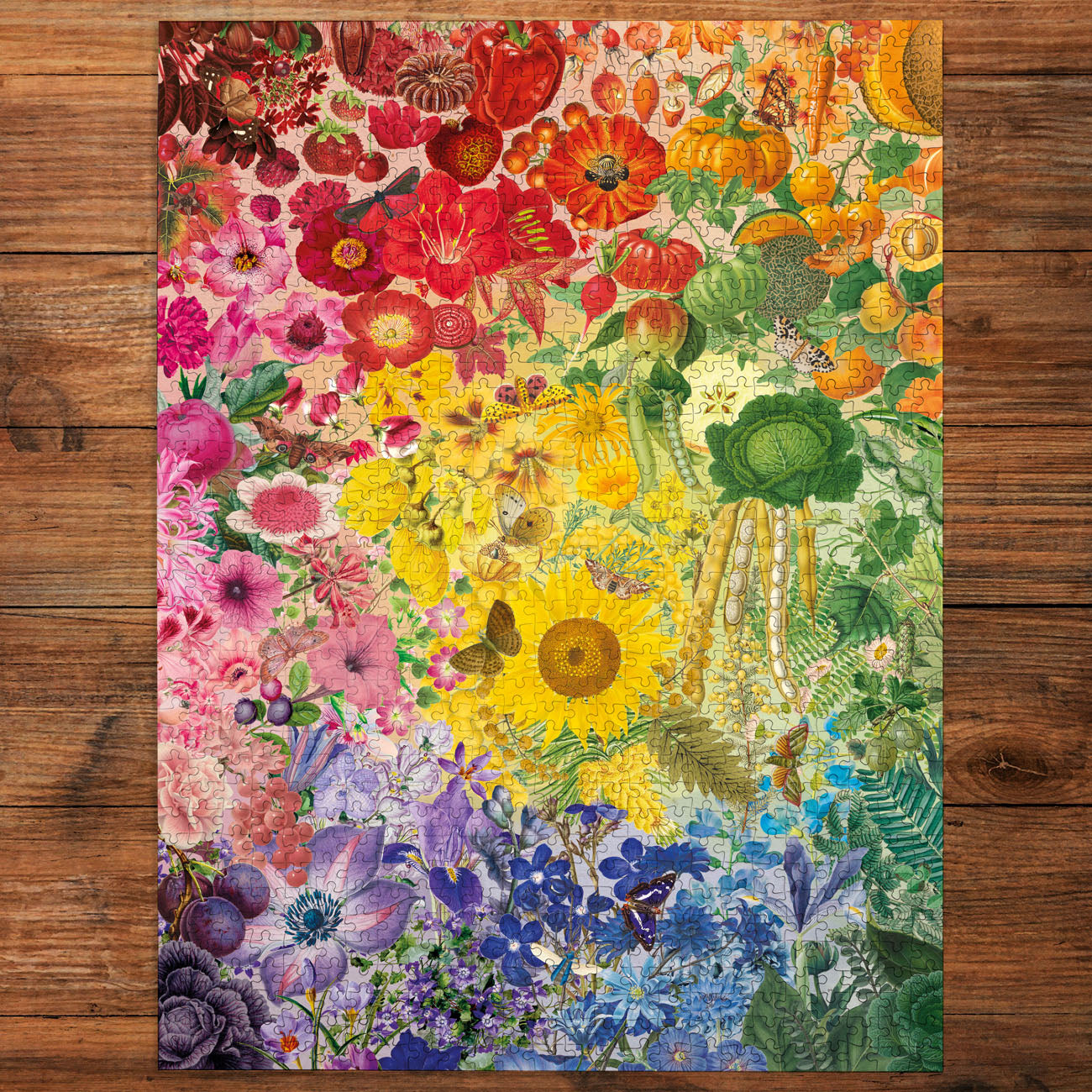 gibsons-rhs-colours-of-nature-1000-teile-puzzle-blumen image 2