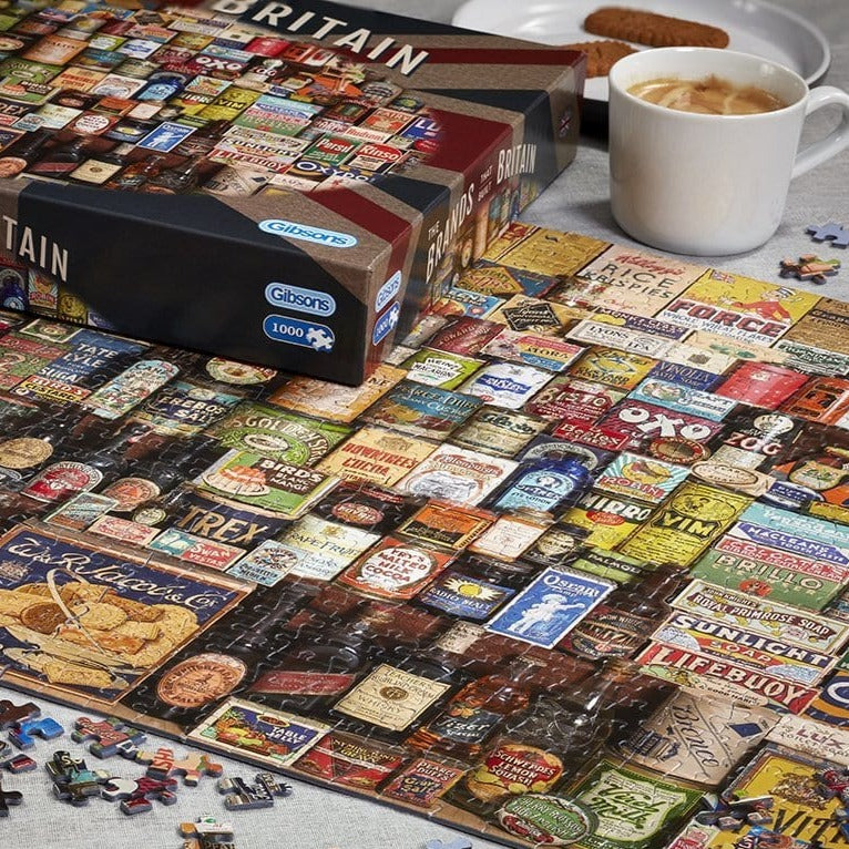gibsons-the-brands-that-built-britain-1000-teile-puzzle-retro image 2