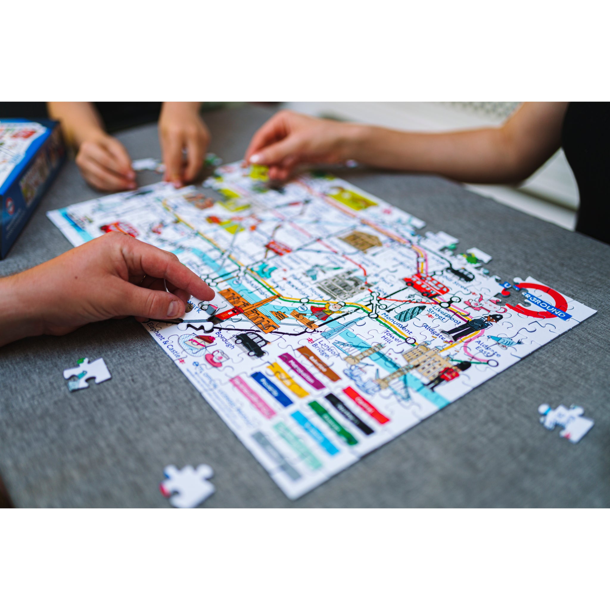 gibsons-underground-puzzle-250-xl-teile-london image 2