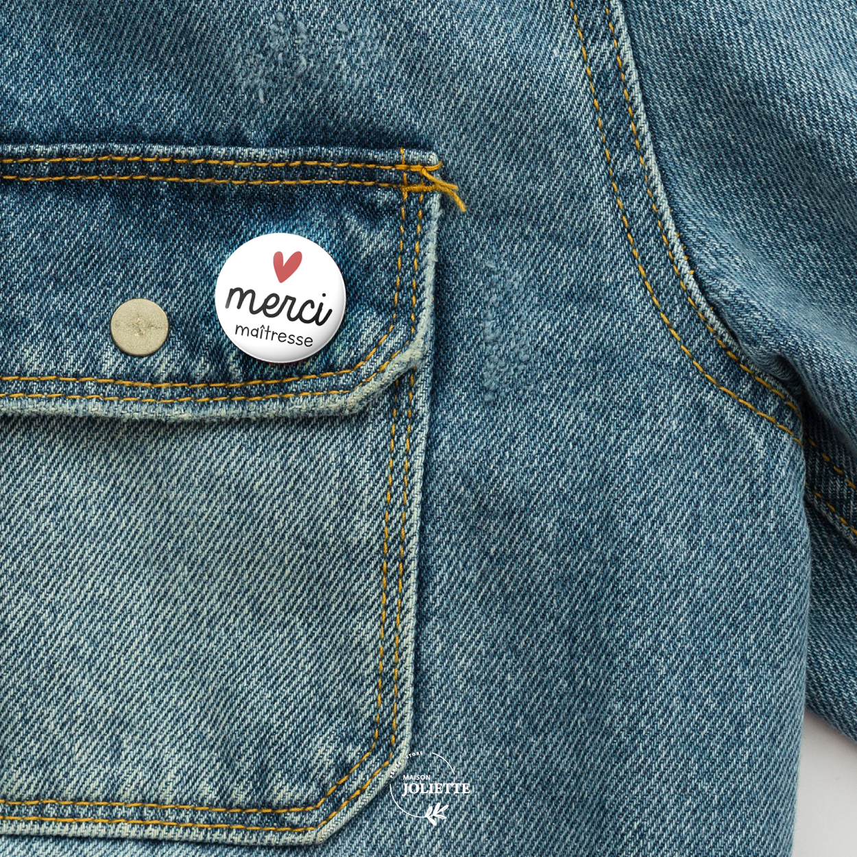 maison-joliette-love-button-merci-ma-tresse-32-mm-matt image 3