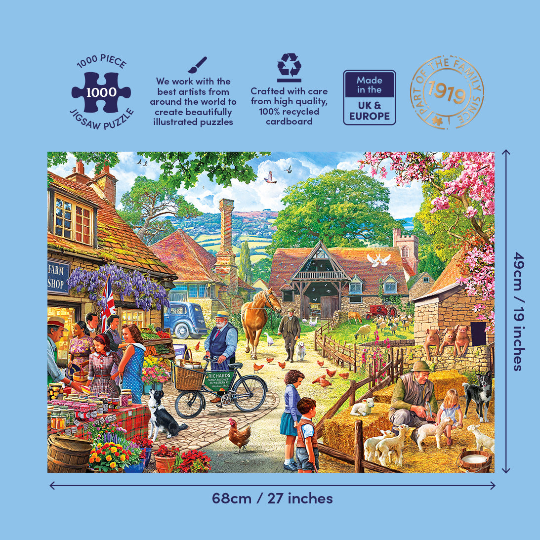gibsons-the-farm-shop-1000-teile-puzzle-hofladen image 4
