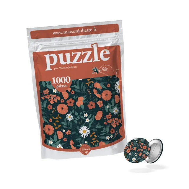maison-joliette-jardin-botanique-puzzle-1000-teile-mit-badge image 1
