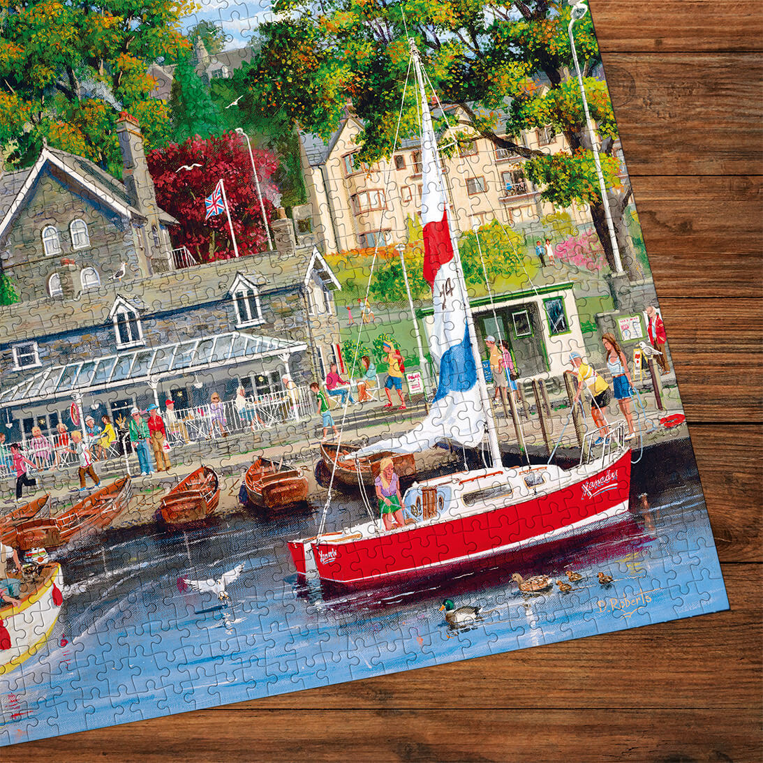 gibsons-summer-in-ambleside-puzzle-1000-teile-sommer image 3