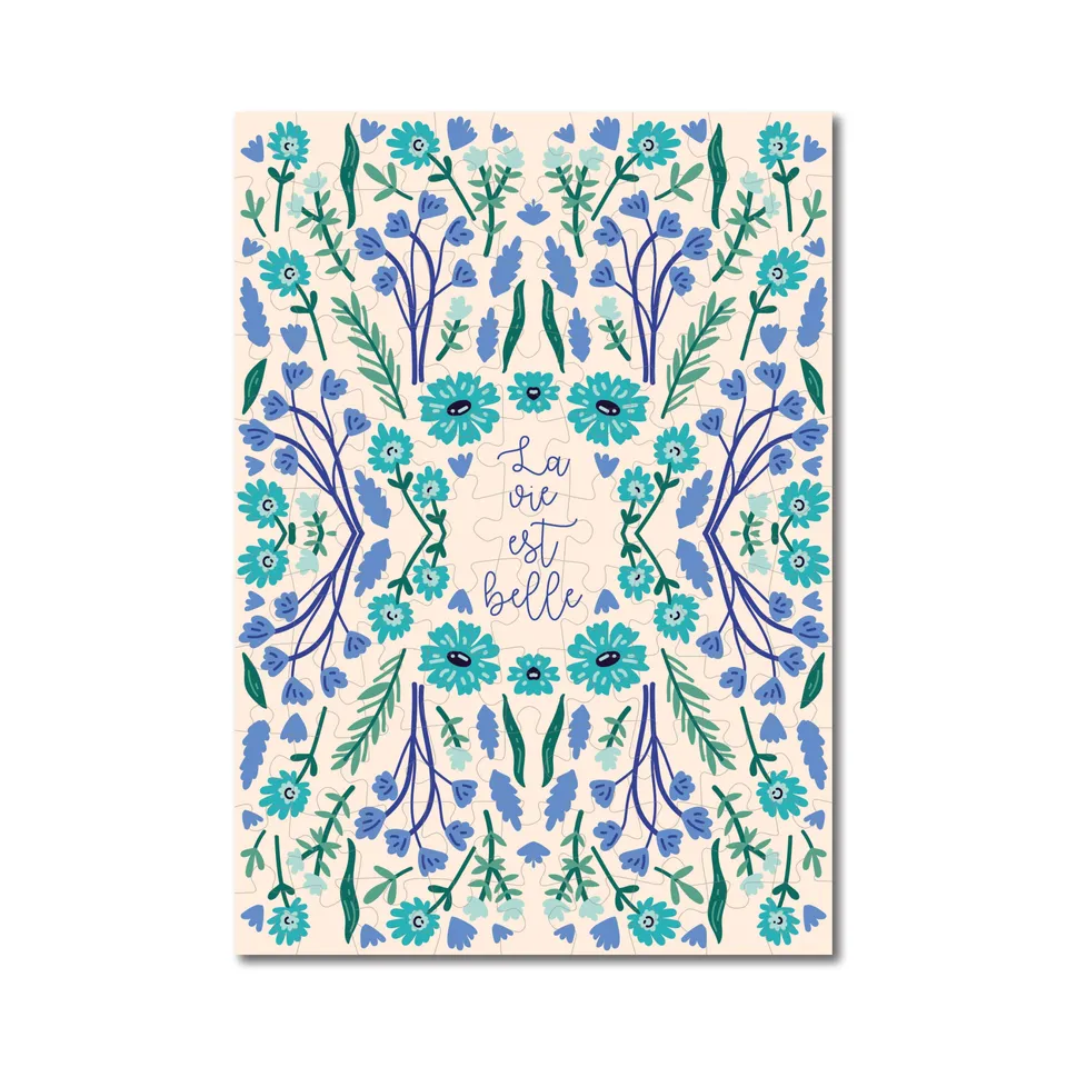 maison-joliette-puzzles-la-vie-est-belle-mini-puzzle-99-teile image 1