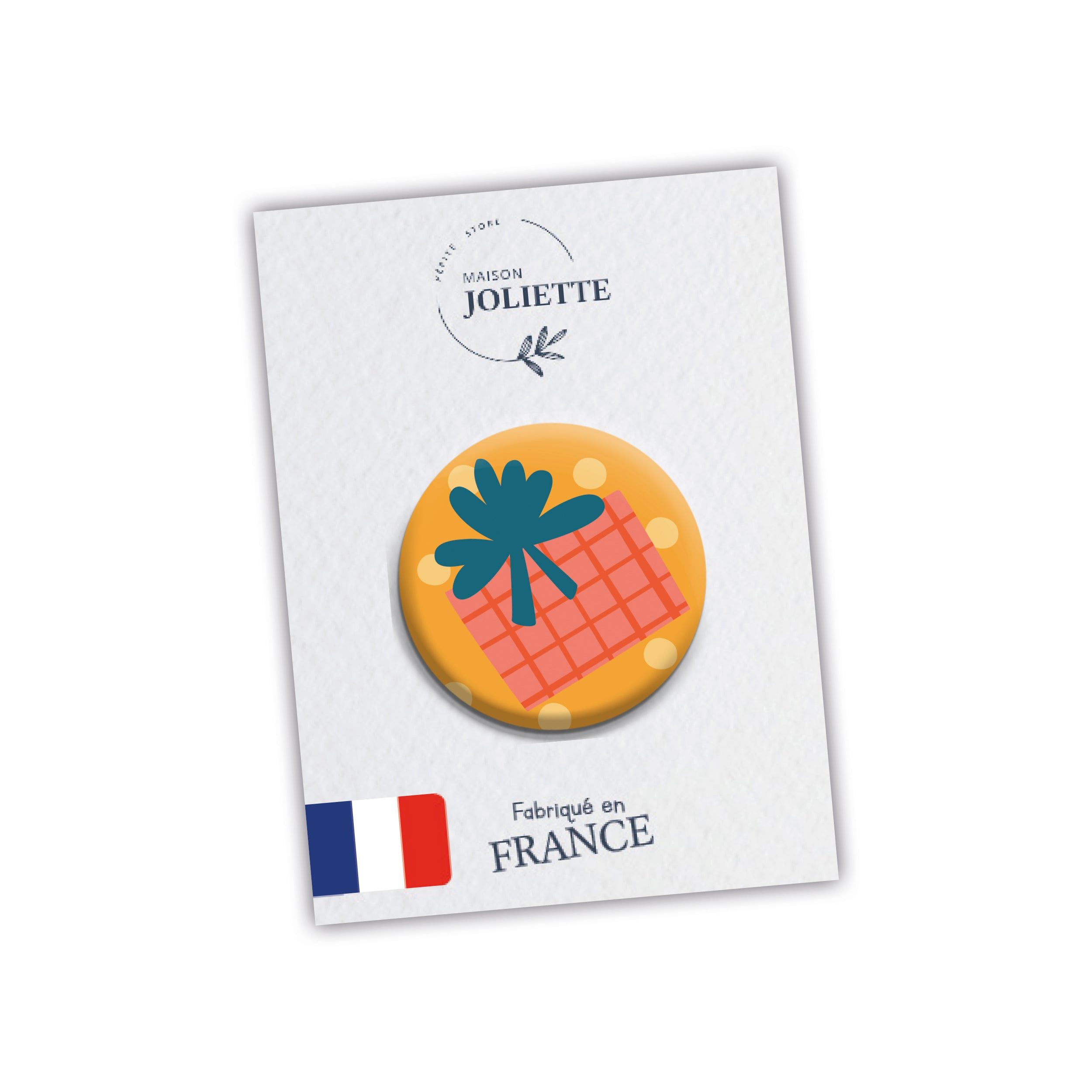 maison-joliette-esprit-de-noel-cadeau-badge-rund-32-mm image 2
