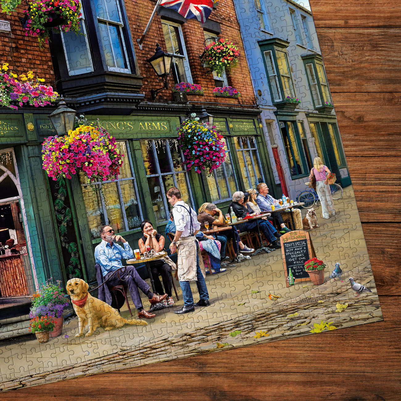 gibsons-the-king-s-arms-puzzle-1000-teile-pub-london-motiv image 3