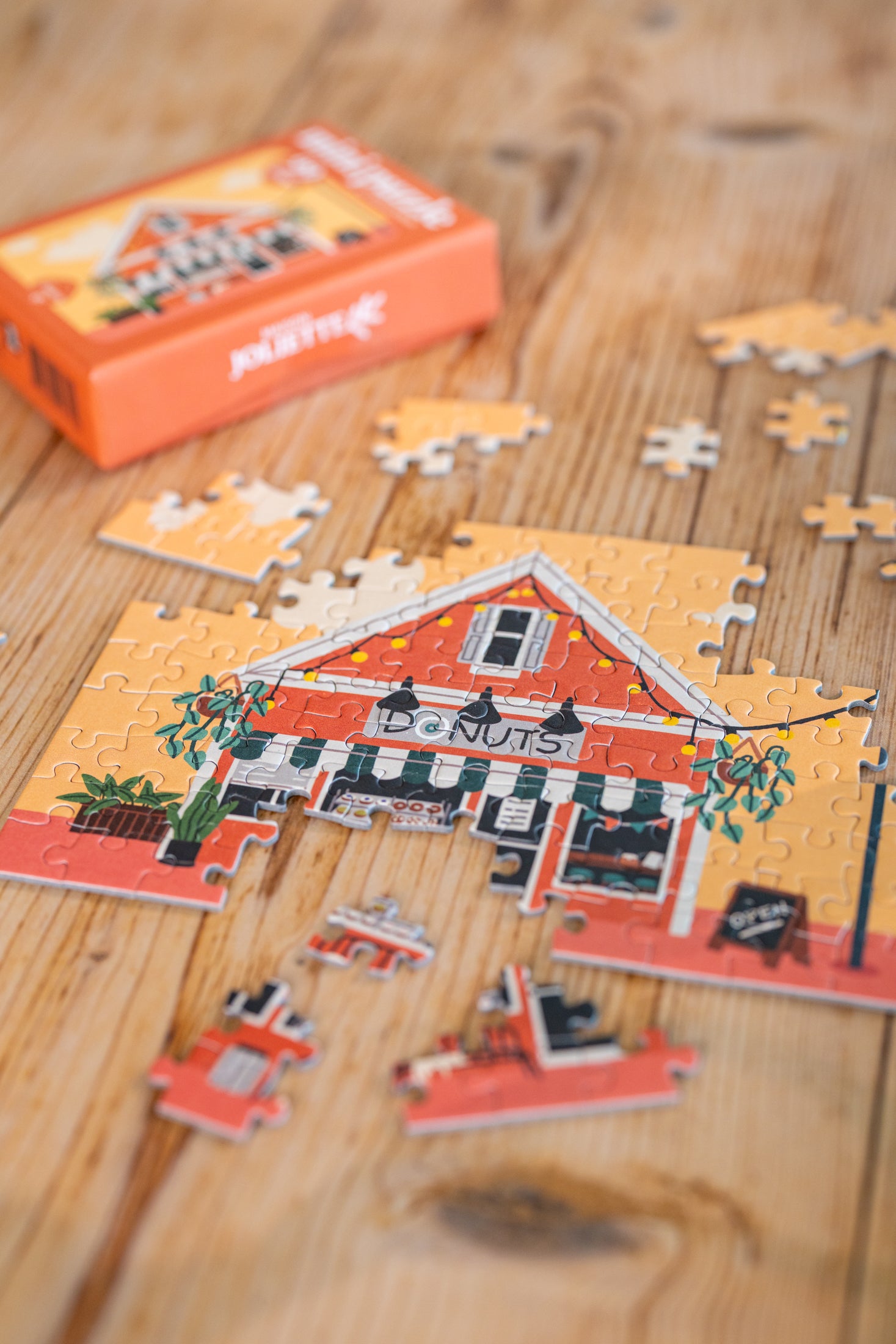 maison-joliette-puzzles-mini-puzzle-99-donuts-puzzle-99-teile image 2