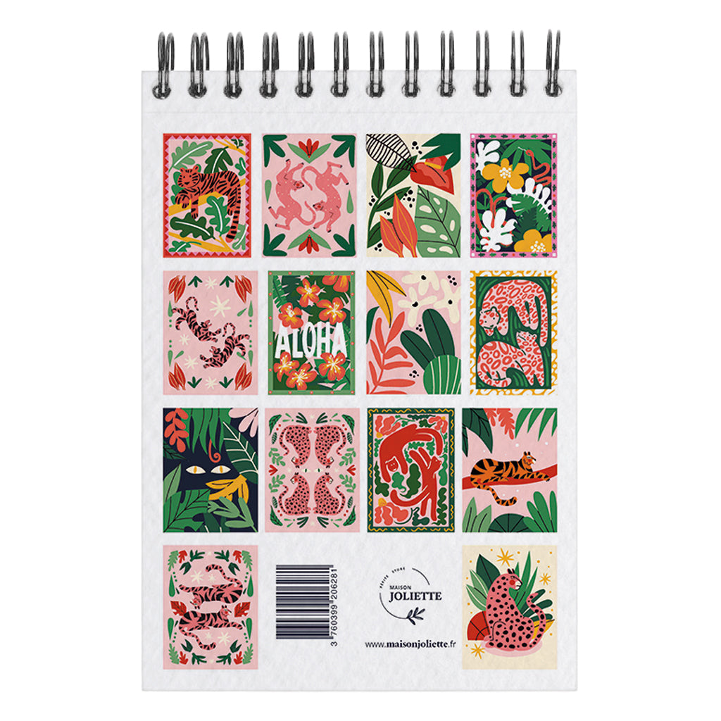 maison-joliette-wild-malbuch-a6-14-blumenmotive-300-g-m image 3