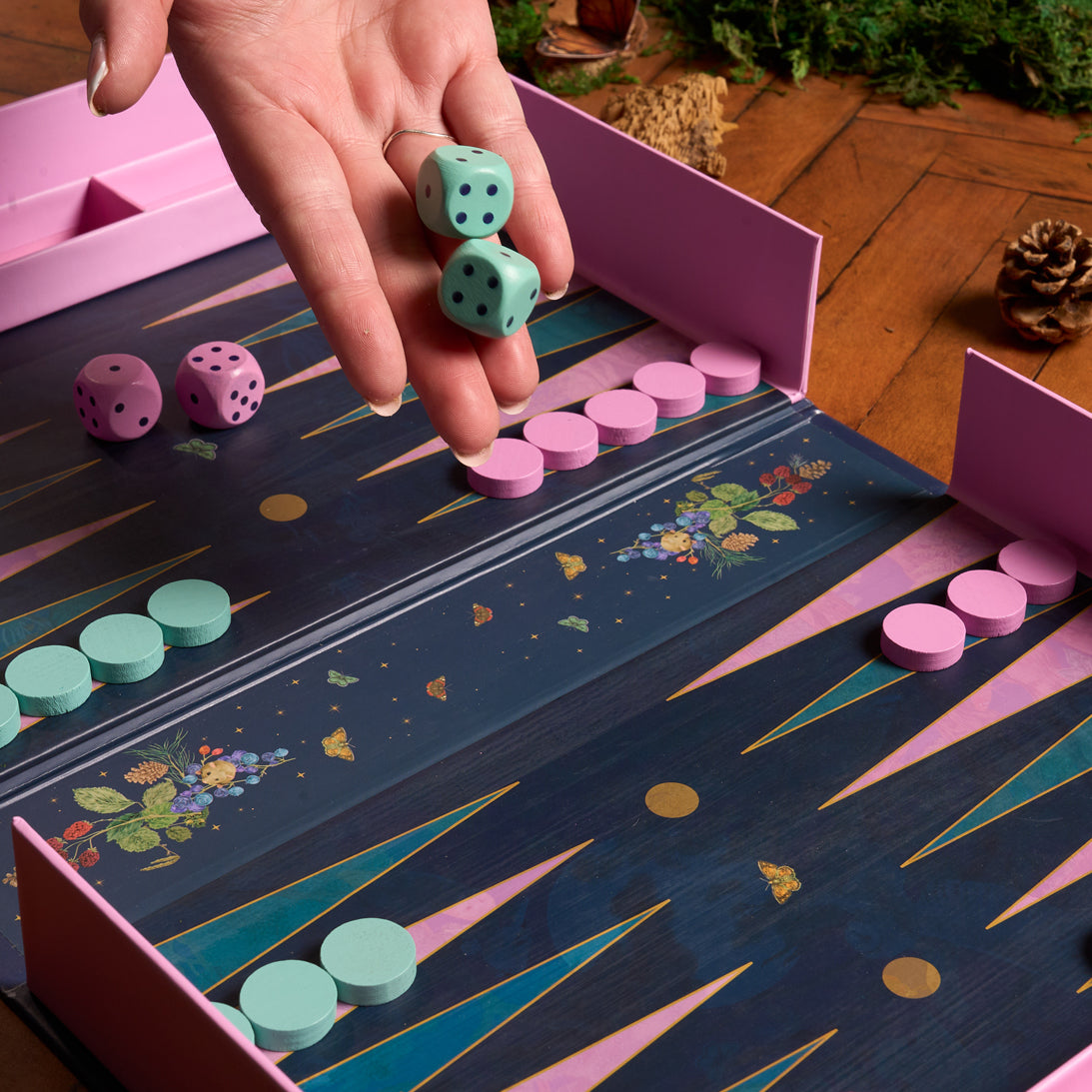 gibsons-the-art-file-backgammon-brettspiel-f-r-2-spieler image 2