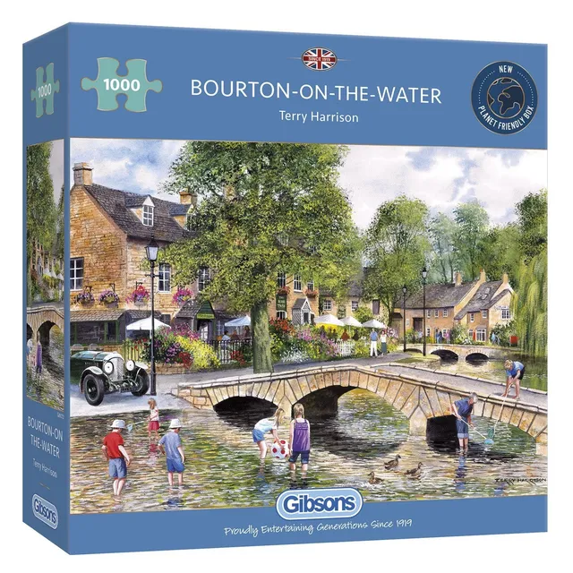 gibsons-bourton-on-the-water-puzzle-1000-teile-dorf image 1
