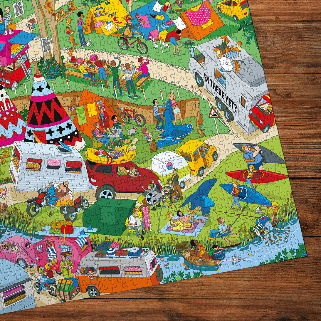 gibsons-jokesaws-campsite-capers-puzzle-1000-teile-lustig image 2