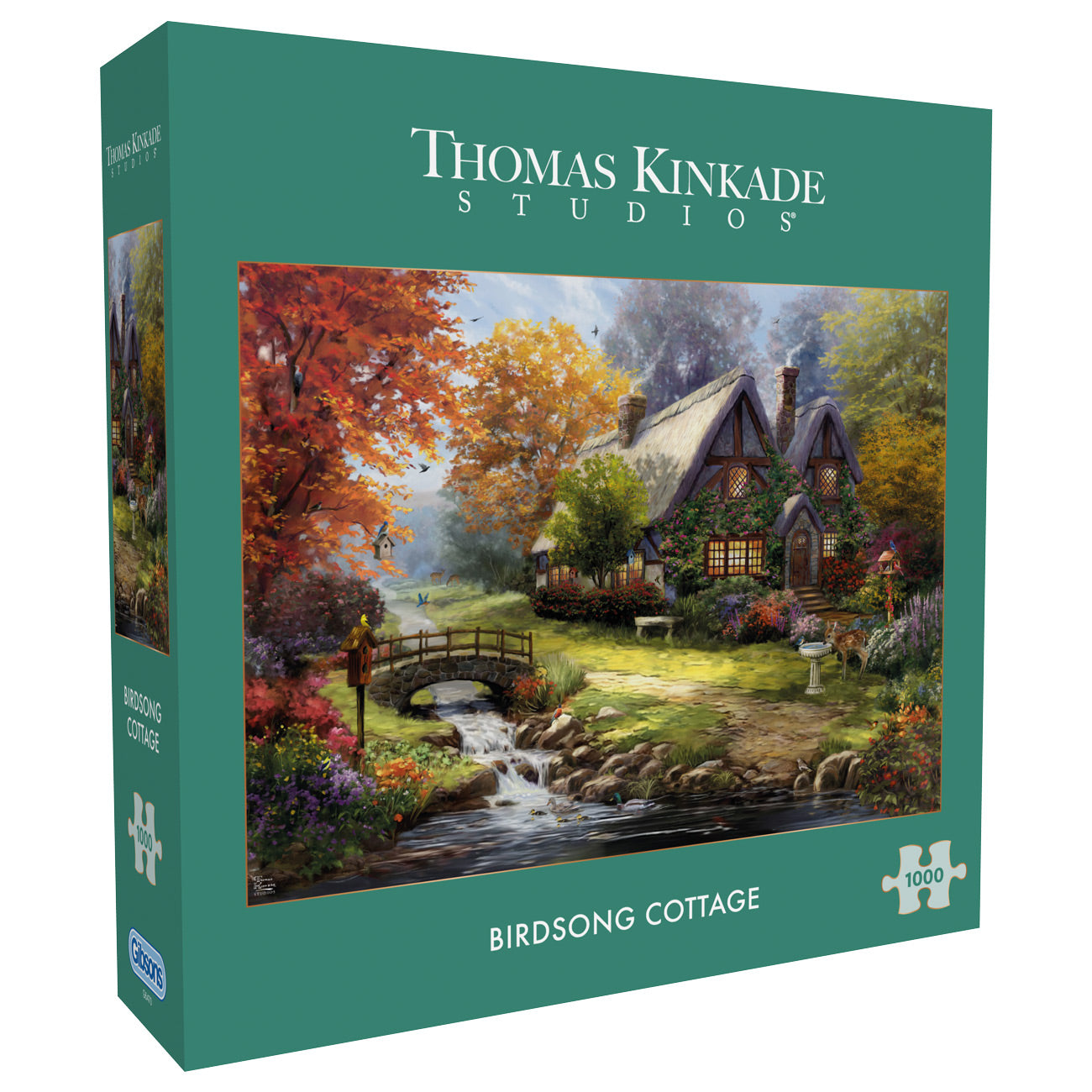 gibsons-birdsong-cottage-1000-teile-puzzle-cottage image 1