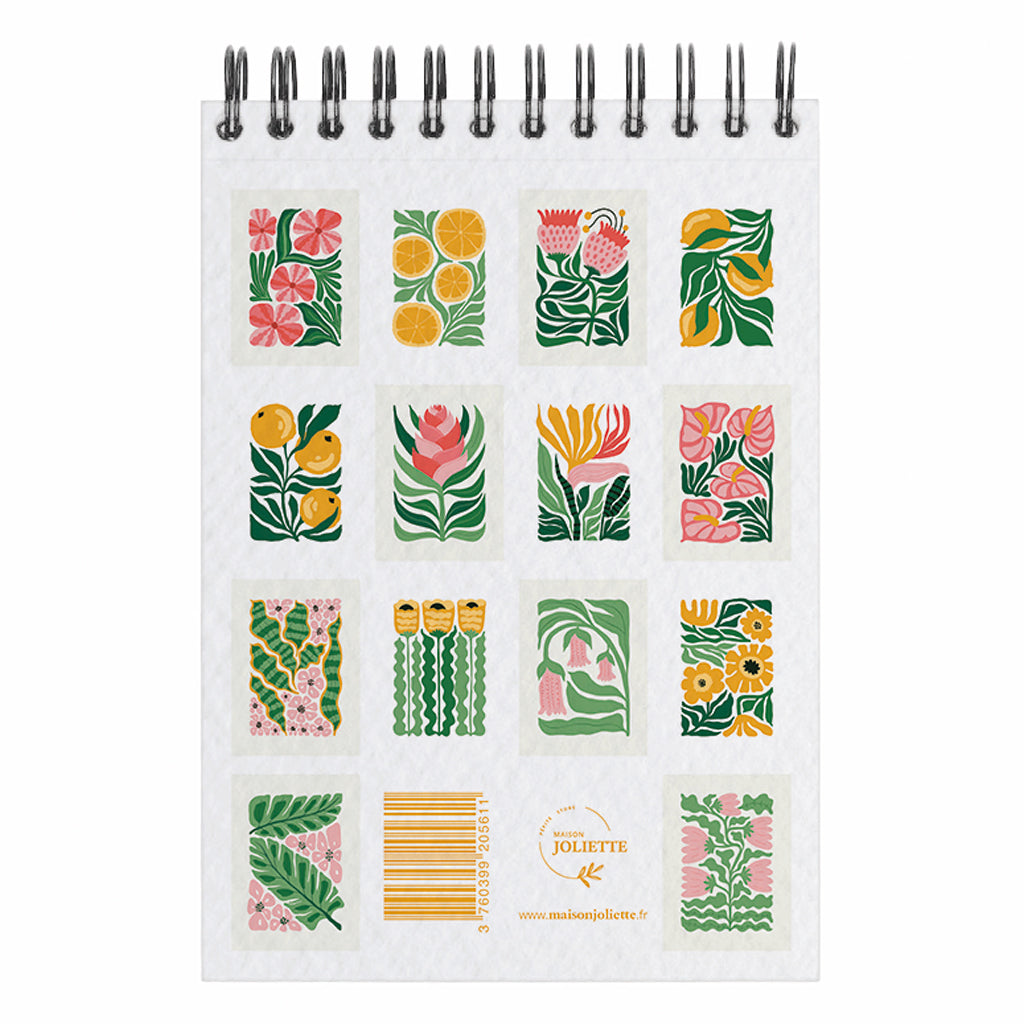 maison-joliette-carnet-a6-malbuch-set-16-st-ck-floral-tropical-love image 7
