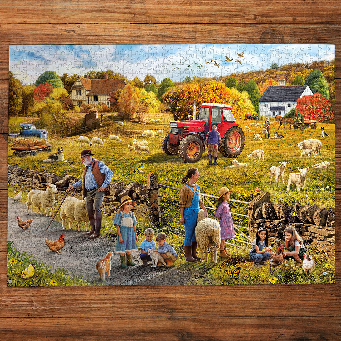 gibsons-happy-harvest-puzzle-1000-teile-herbst image 2