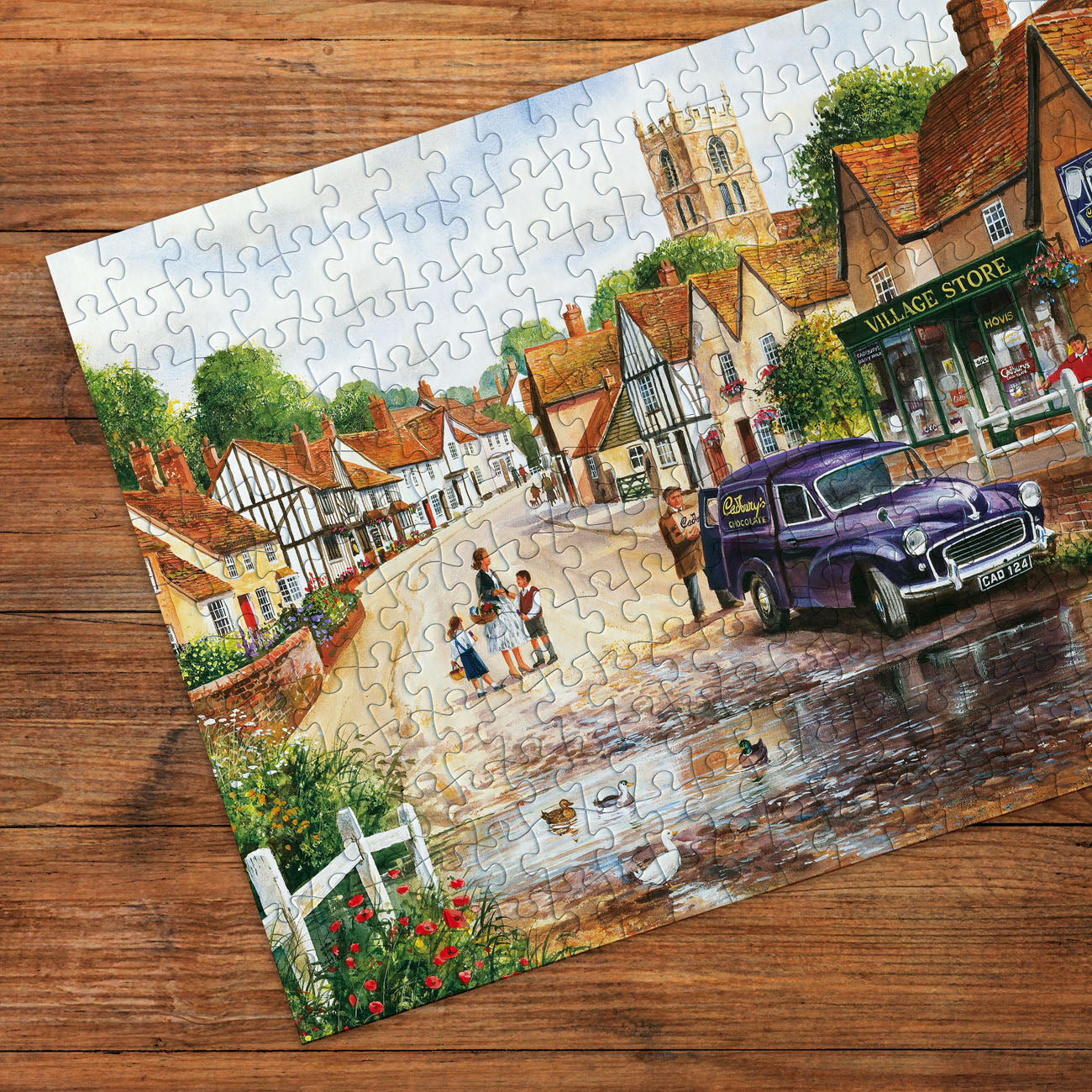 gibsons-a-welcome-delivery-puzzle-250-xl-teile-dorfladen image 3