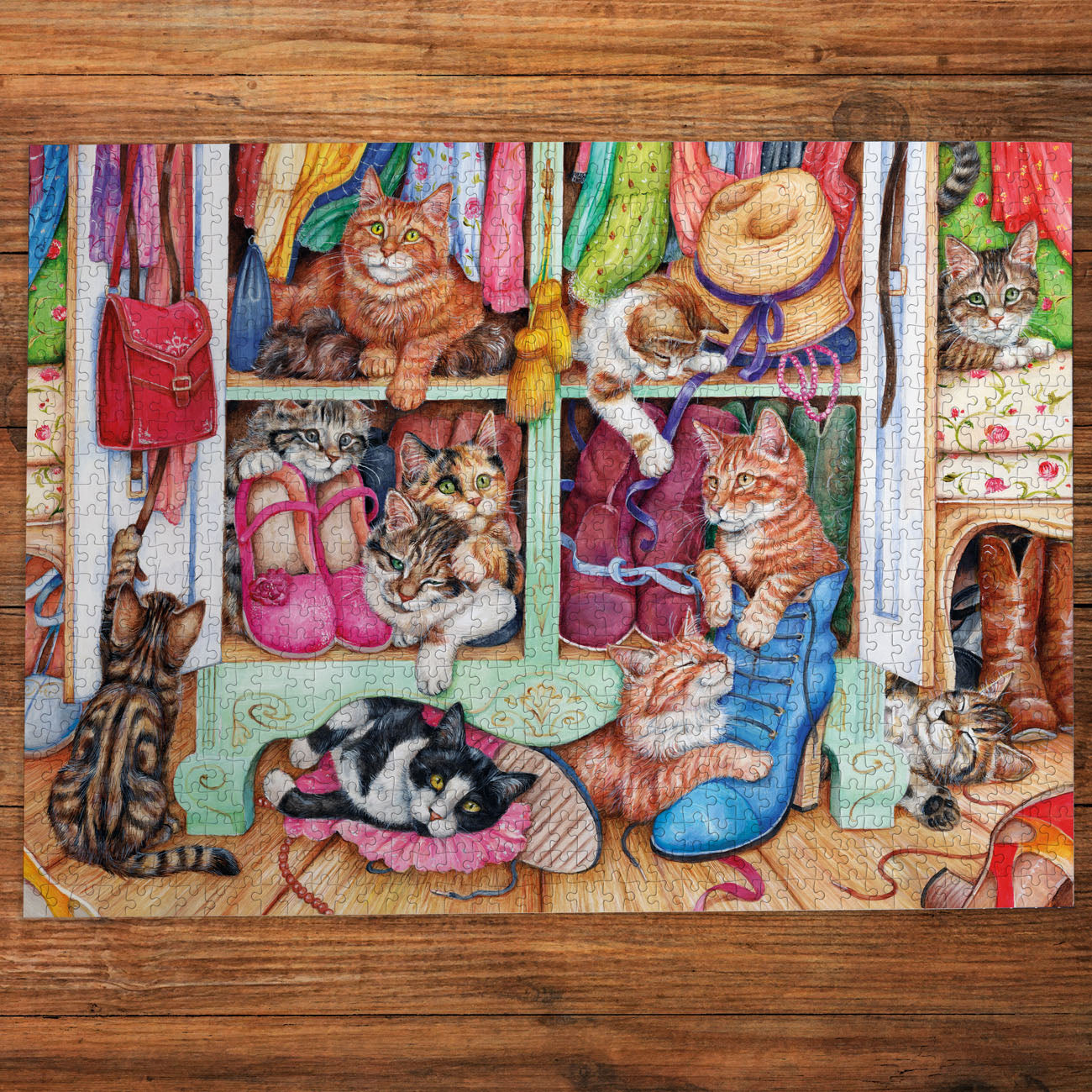 gibsons-puss-in-boots-puzzle-1000-teile-katzen image 2