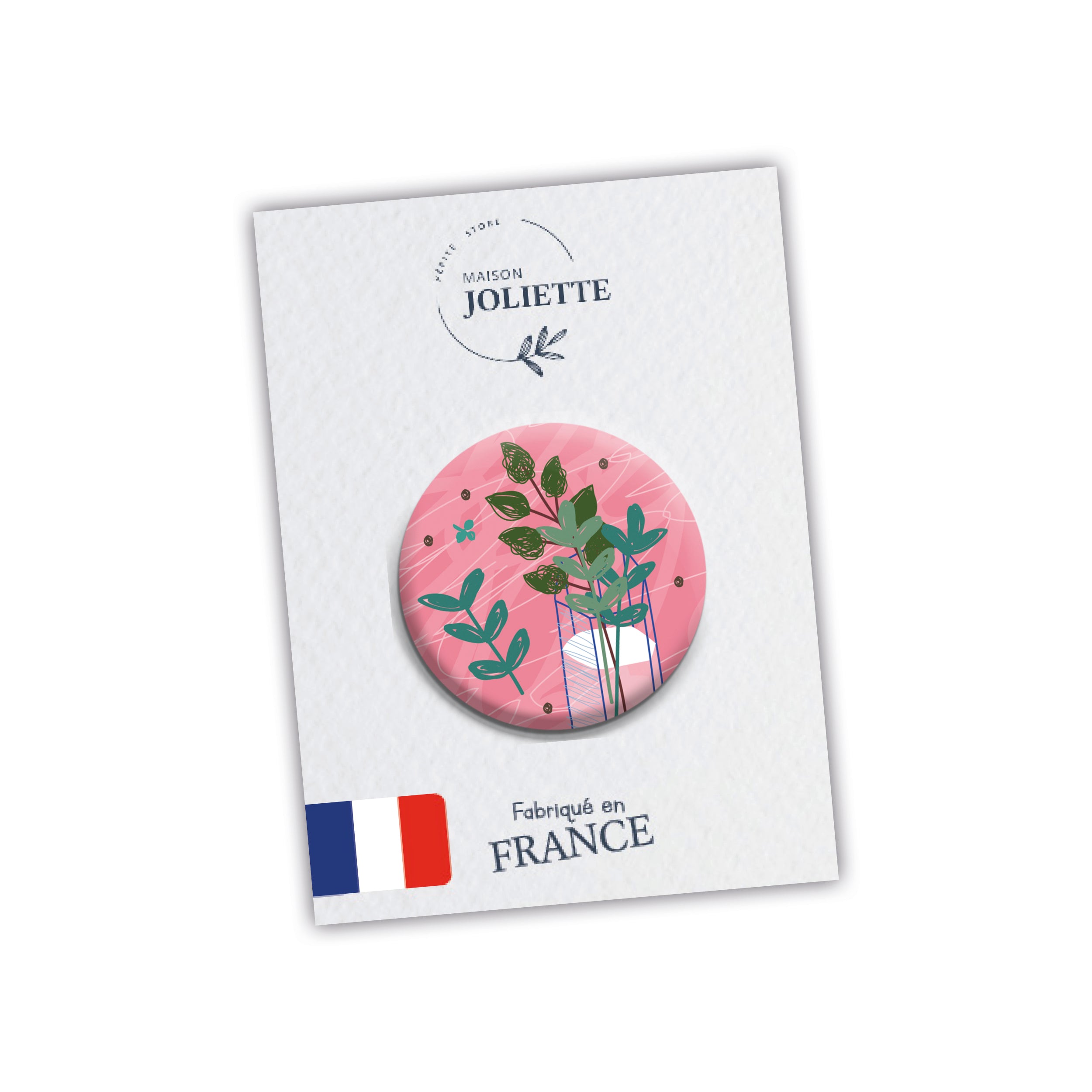 maison-joliette-badges-d-lices-d-t-bouquet-button-32-mm-matt image 2