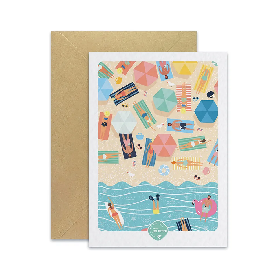 maison-joliette-chill-plouf-postkarte-10-5x14-8-cm image 1