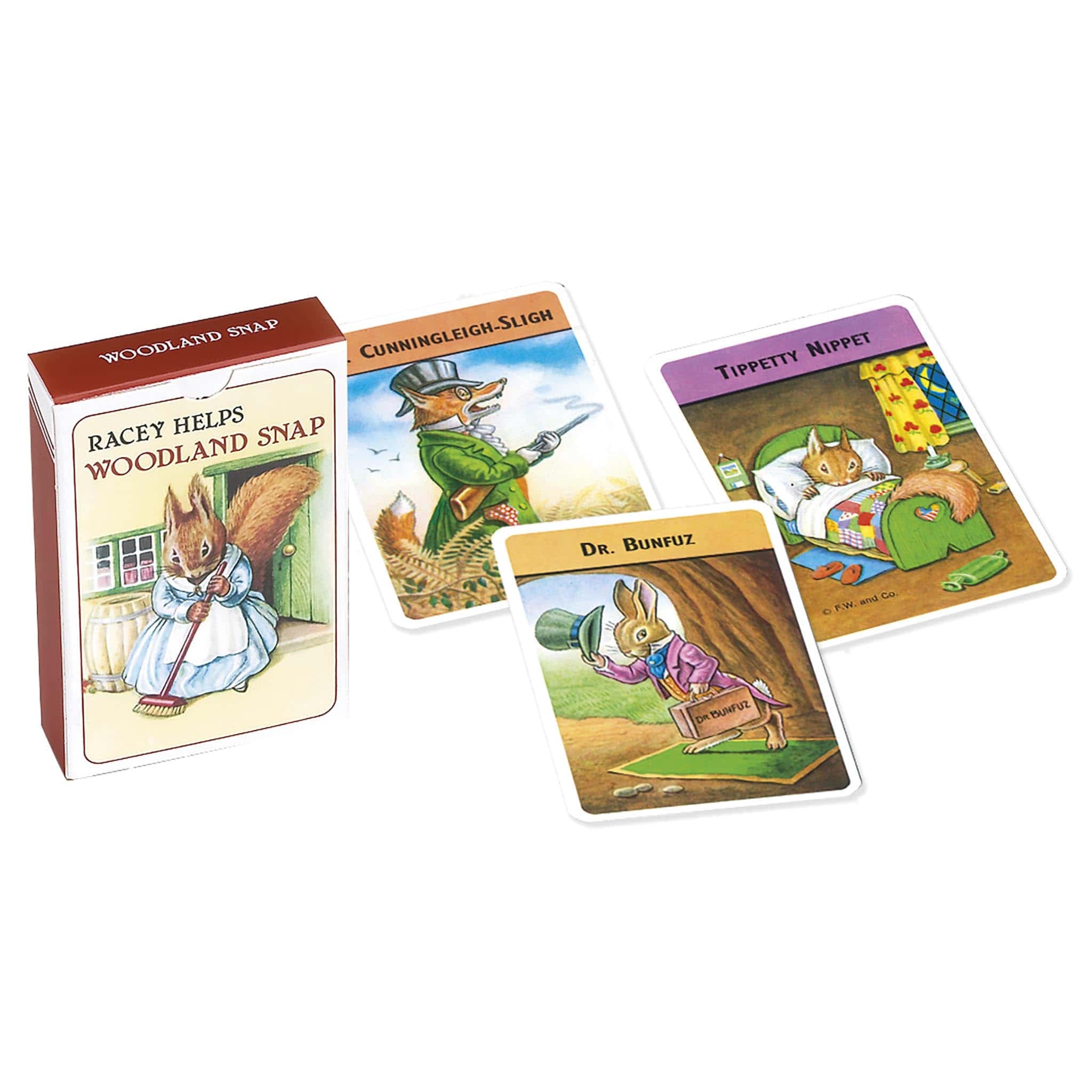 gibsons-woodland-snap-kartenspiel-44-karten-waldtiere image 1