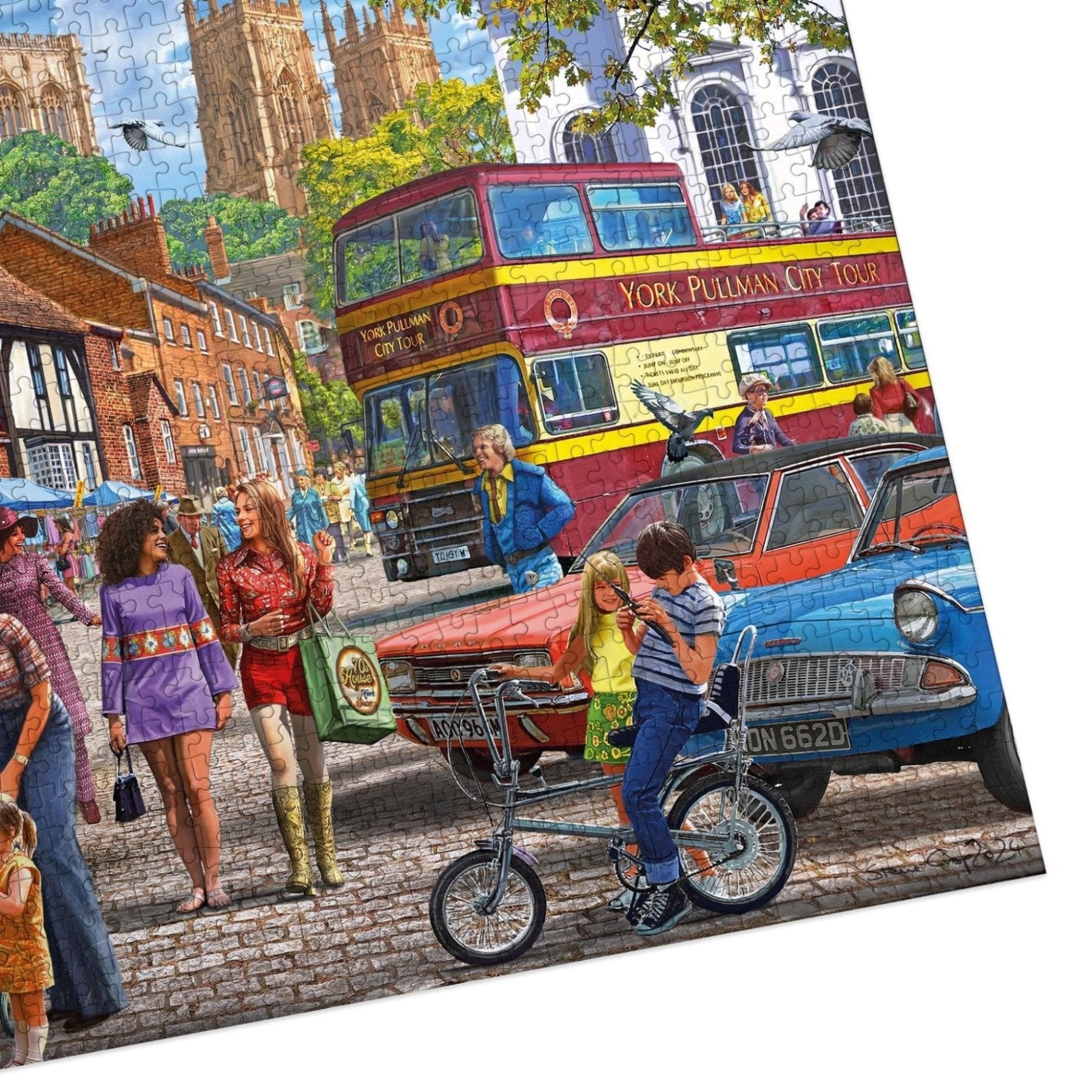 gibsons-york-market-250-xl-teile-puzzle-stadt image 8