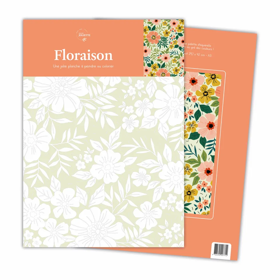 maison-joliette-floraison-malvorlage-a4-300-g-ausmalbild image 1