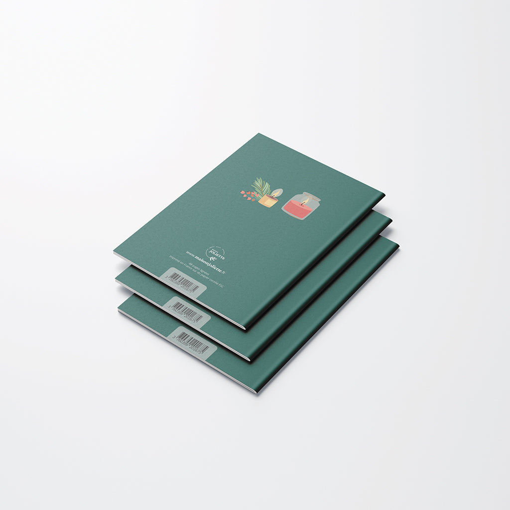maison-joliette-petit-carnet-a6-esprit-de-no-l-notizbuch-liniert image 3
