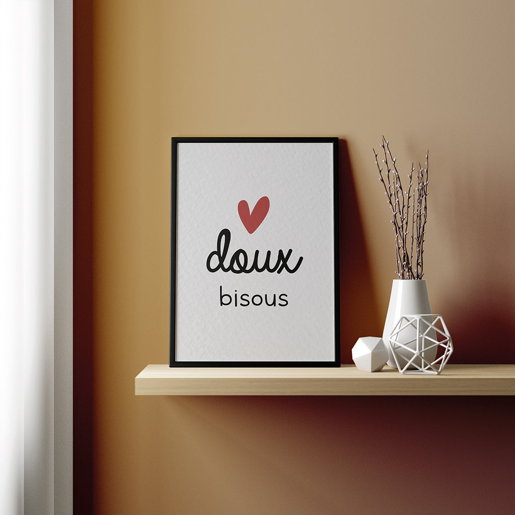 maison-joliette-doux-bisous-poster-a4-21x29-7-cm-reliefpapier image 3