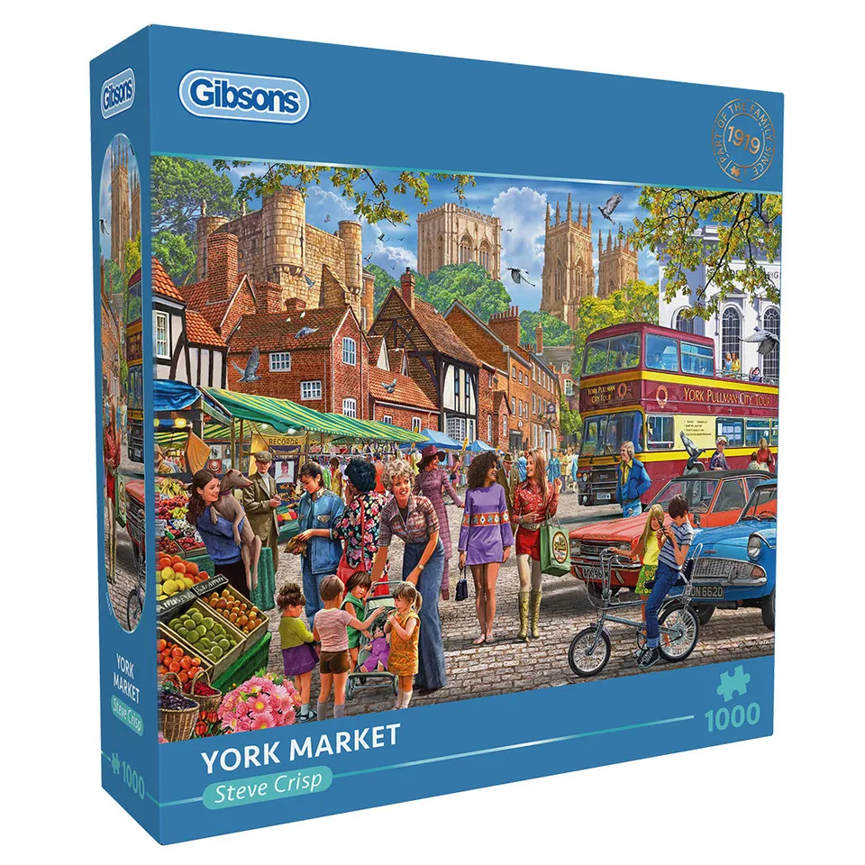 gibsons-york-market-puzzle-1000-teile-stadt-nostalgie image 1