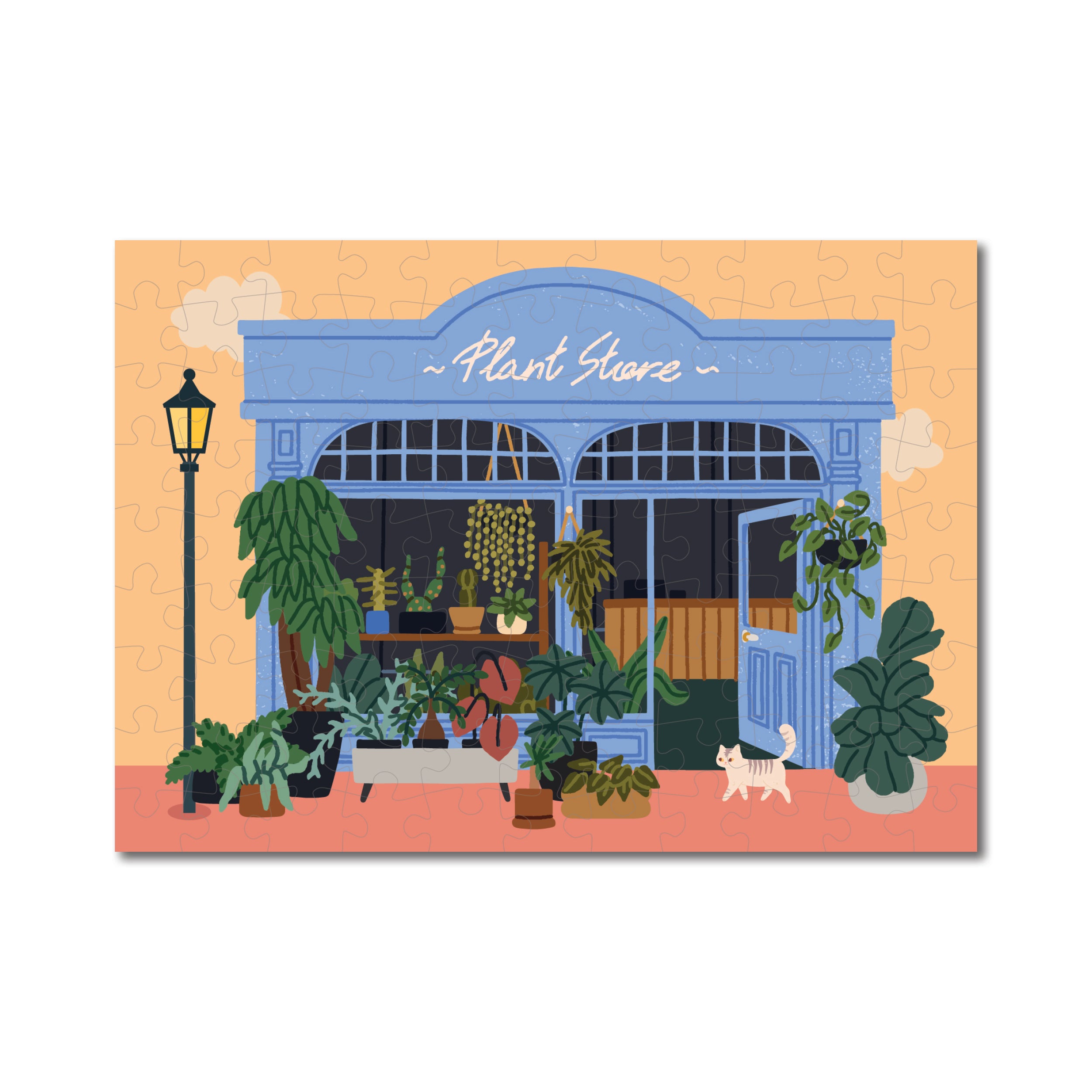 maison-joliette-plant-store-minipuzzle-99-teile-10-5x14-8 image 1