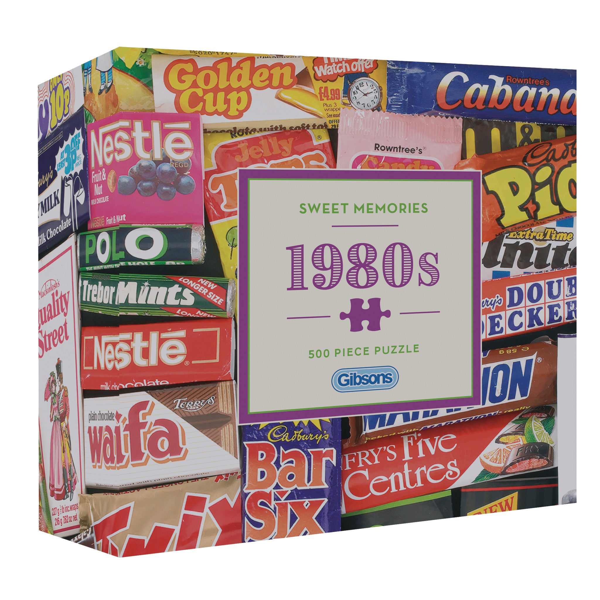 gibsons-sweet-memories-1980s-puzzle-500-teile-retro image 1